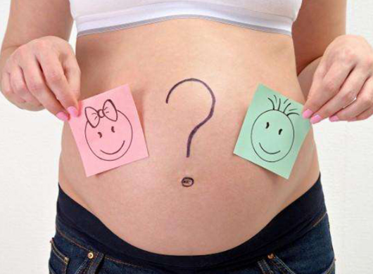 孕妇上怀下怀不能决定生儿生女