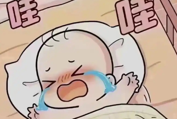 新生儿哭闹不止可能是饿了
