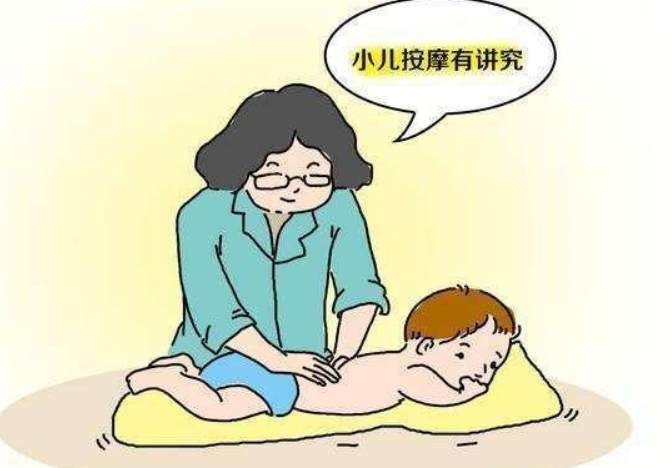 正确的推拿手法可以帮助宝宝退烧
