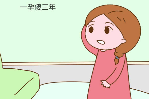 请问一孕傻三年这种民间说法有没有科学依据呢？