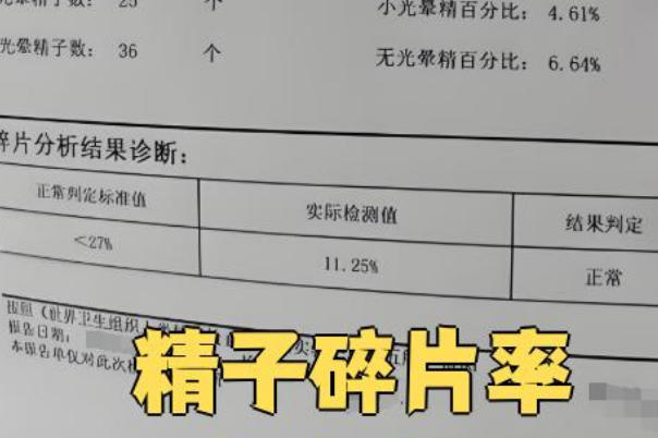 三代试管不能解决精子碎片率高问题