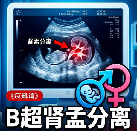胎儿双肾盂未见分离