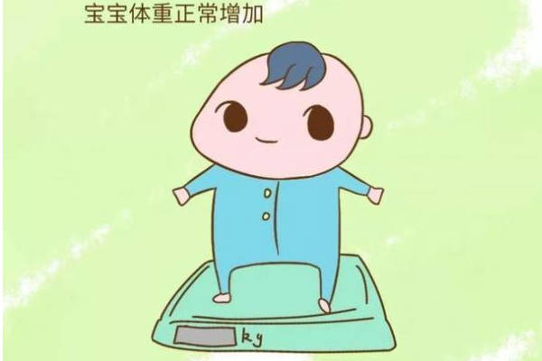 婴儿每月平均增长600克