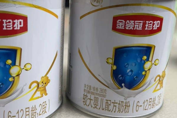 伊利金领冠珍护拥有较好的二段奶粉