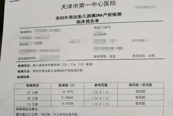 无创检查可以判断胎儿的健康