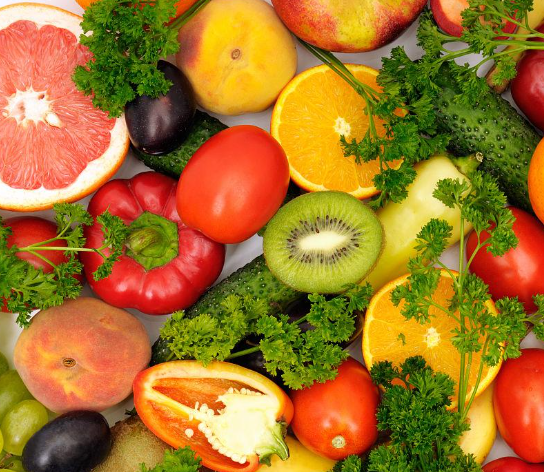 蔬菜水果中的纤维有助消化