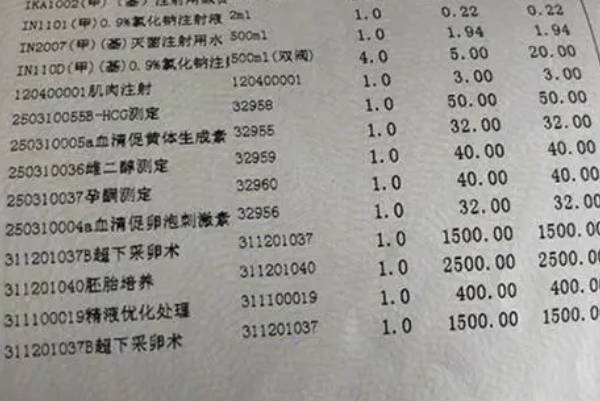 2024试管双胞胎收费价目表分享，一眼弄清要花多少钱