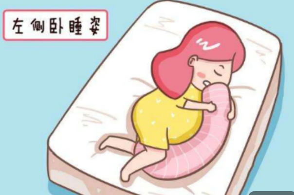 孕晚期可以左侧卧位