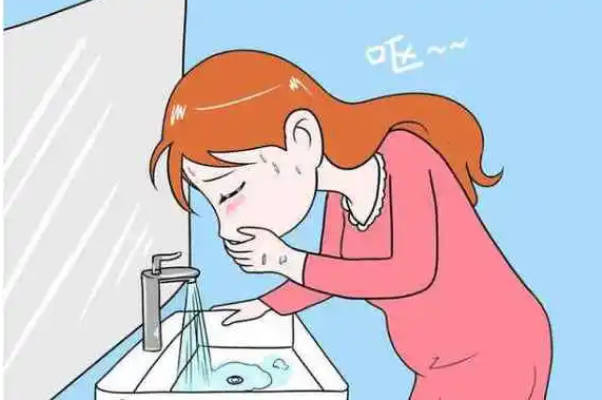 晨吐发生在早晨起床后