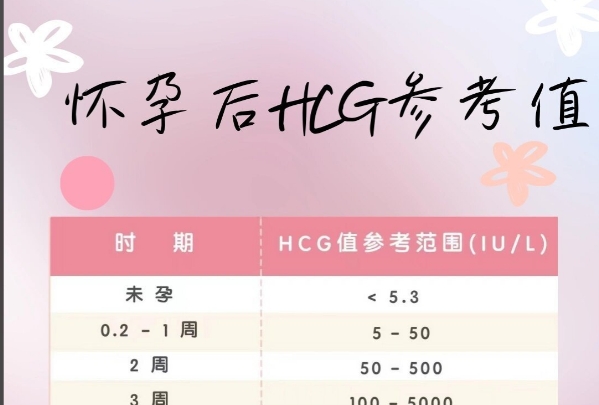 孕早期hcg值翻倍增长