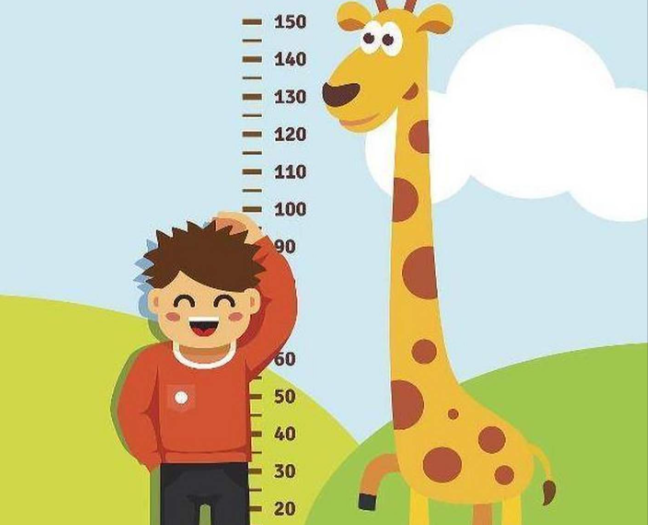 儿童身高有个体差异