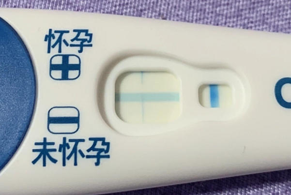 可丽蓝验孕棒一横一竖可能是没怀上