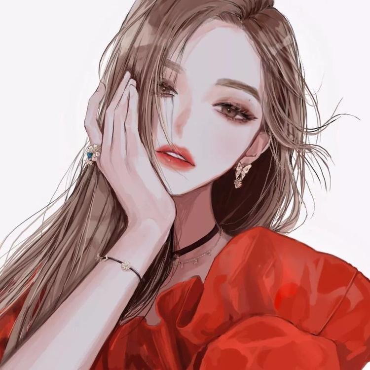 随性张头像