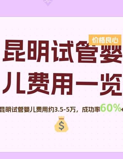 昆明送子鸟做试管婴儿多少钱？过来人帮你梳理费用价格明细