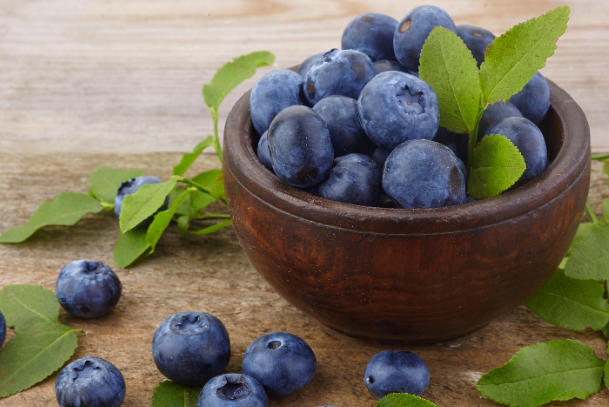 蓝莓富含类黄酮