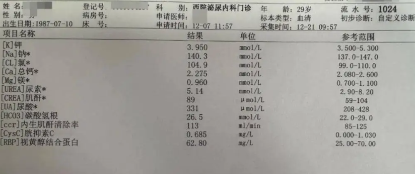 核心的指标是血肌酐和估算肾小球滤过率